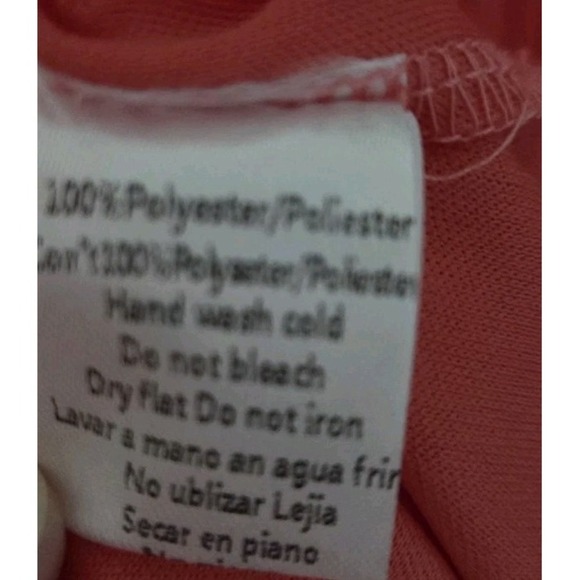 Pink Blush Dress Maxi Crochet Lace Black Pink Pleated Chiffon Bohemian, Large - Picture 6 of 6